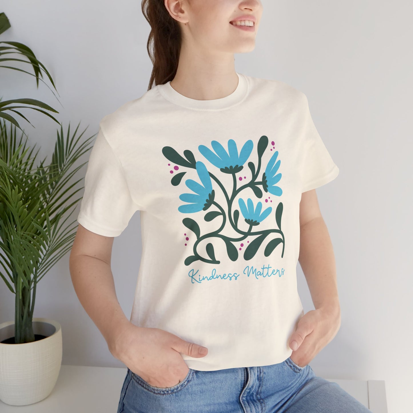 Unisex Jersey Short Sleeve Tee Kindness Matters