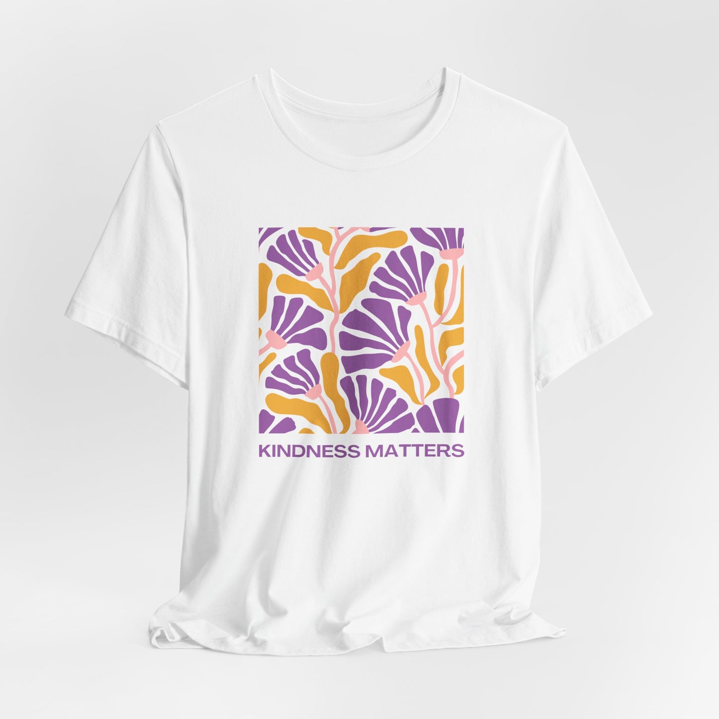 Kindness Matters Unisex Jersey Tee - Positive Vibes Apparel