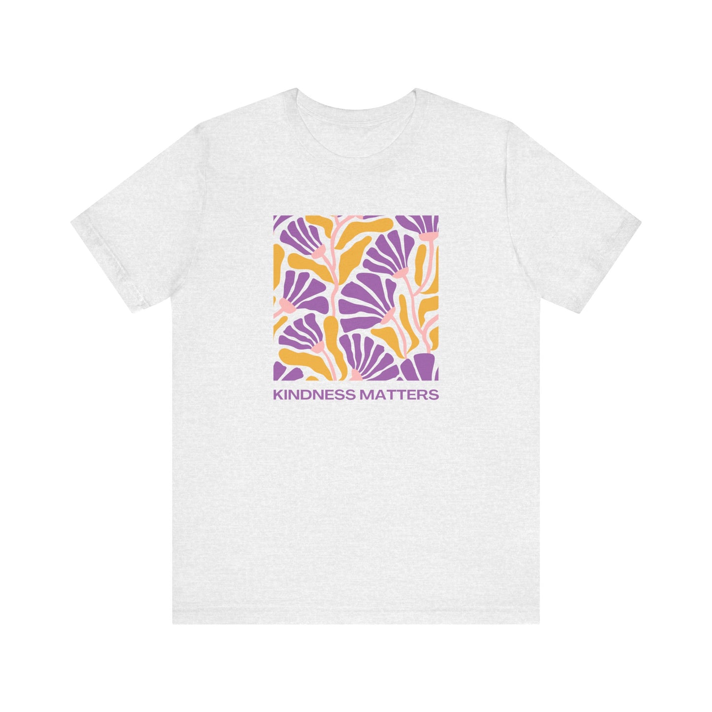 Kindness Matters Unisex Jersey Tee - Positive Vibes Apparel