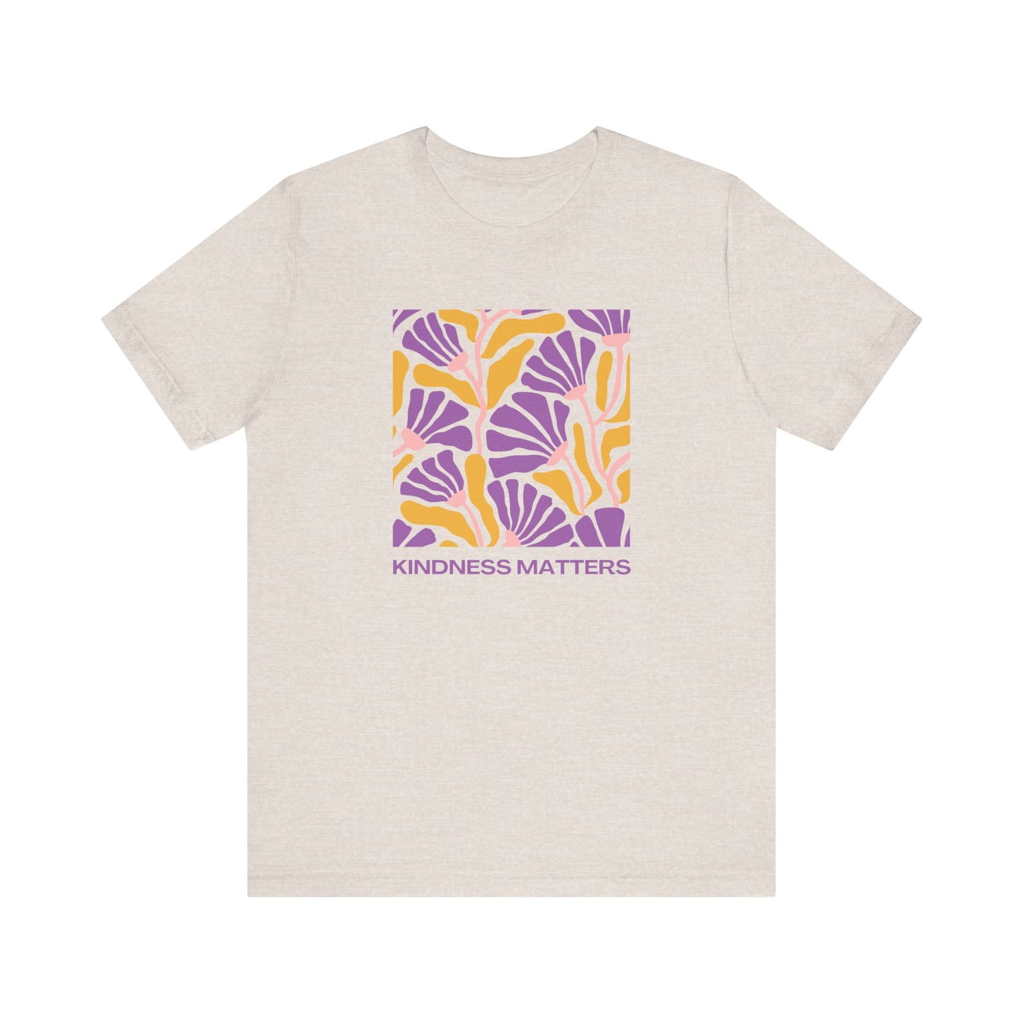 Kindness Matters Unisex Jersey Tee - Positive Vibes Apparel