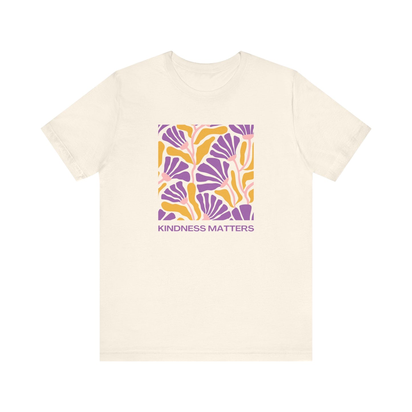 Kindness Matters Unisex Jersey Tee - Positive Vibes Apparel
