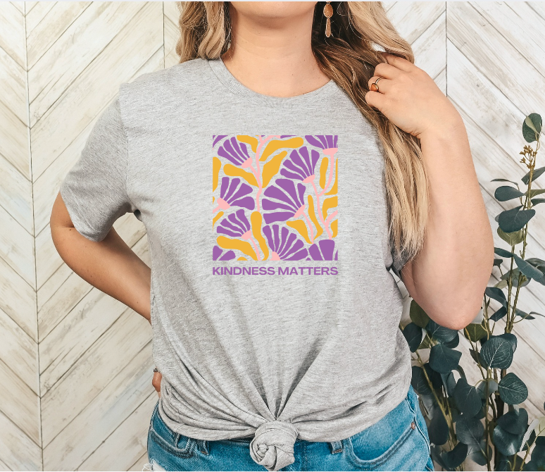 Kindness Matters Unisex Jersey Tee - Positive Vibes Apparel