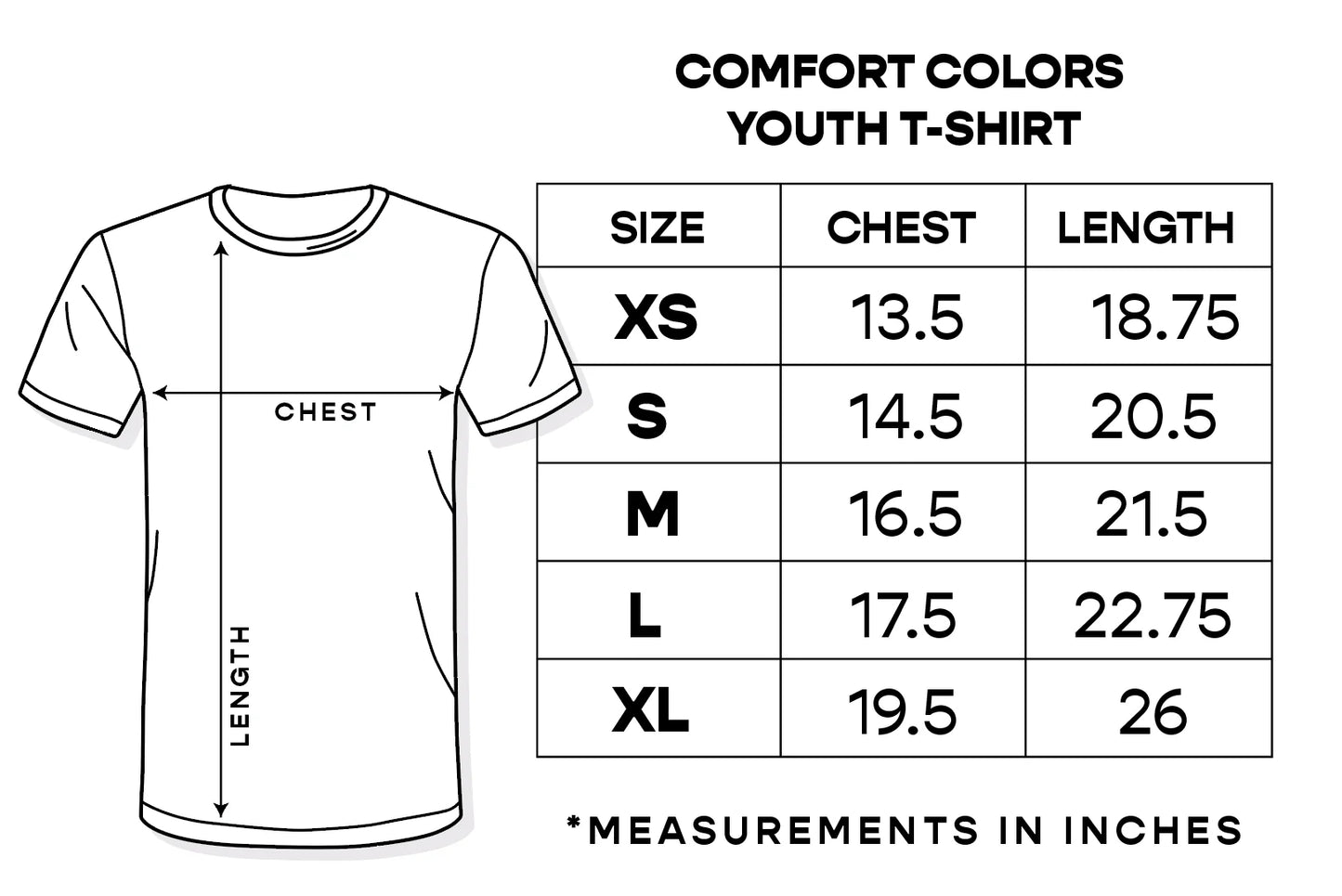 Youth Comfort Colors Kindness T-Shirt