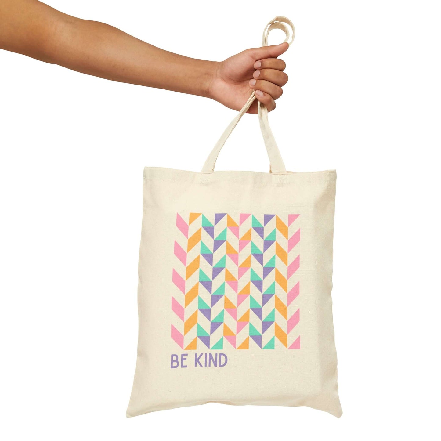 Cotton Canvas Tote Bag | Be Kind