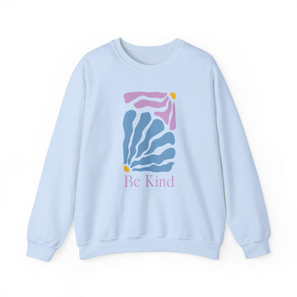 Unisex Be Kind Floral Crewneck Sweatshirt