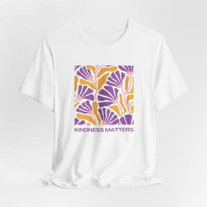 Kindness Matters Unisex Jersey Tee - Positive Vibes Apparel