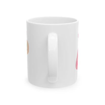 White Ceramic Kindness Mug - Inspirational Gift