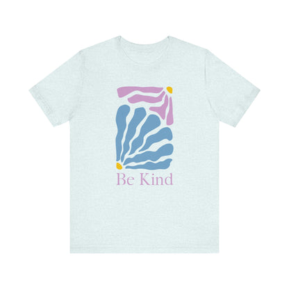 Unisex Be Kind Floral T-shirt / Unisex Jersey Short Sleeve Tee