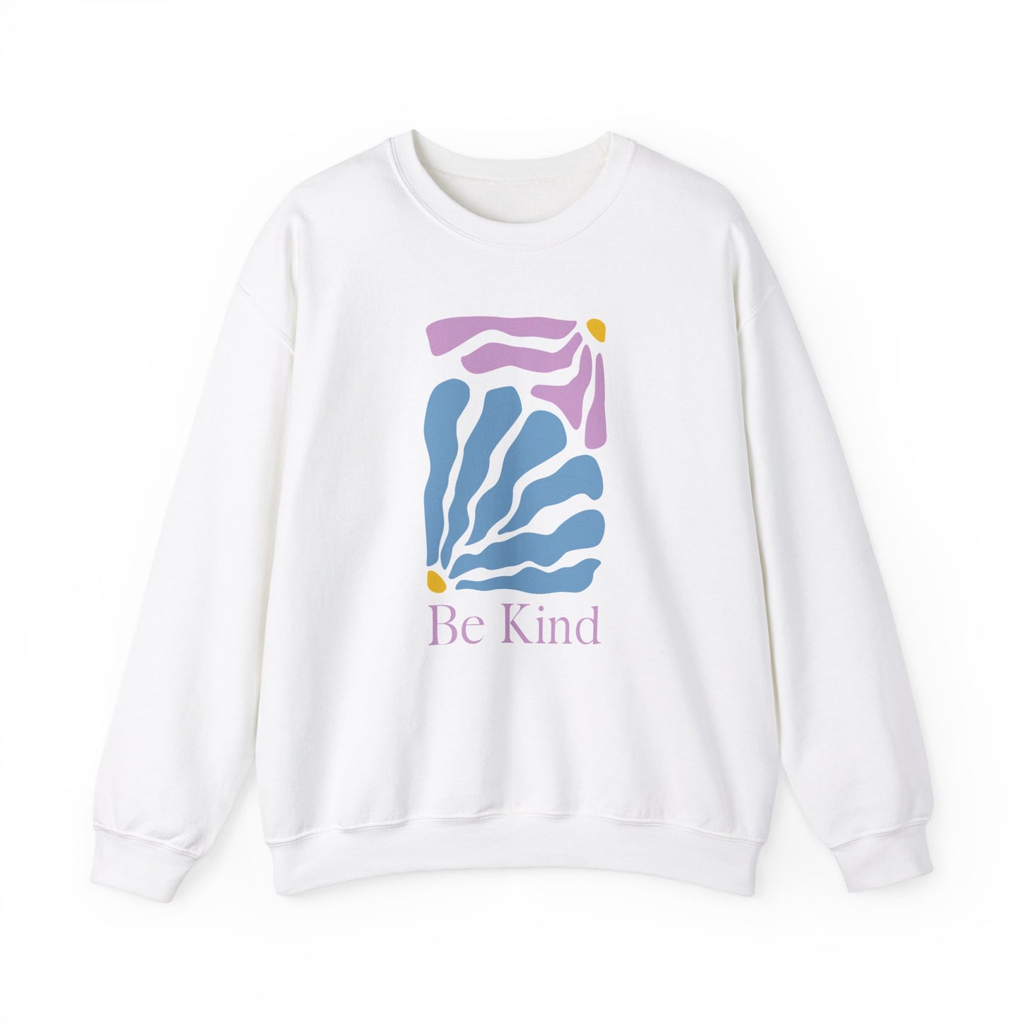 Unisex Be Kind Floral Crewneck Sweatshirt