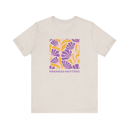 Kindness Matters Unisex Jersey Tee - Positive Vibes Apparel