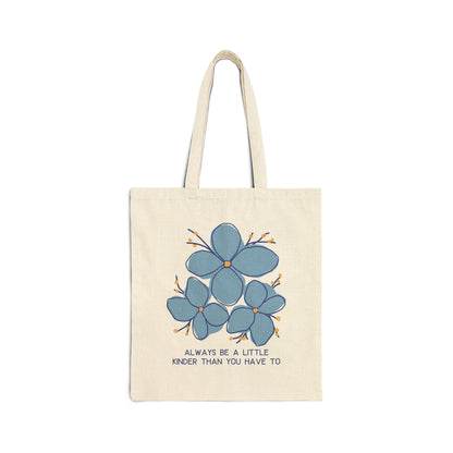 Cotton Canvas Tote Bag Kindness Bag - Always Be Kind