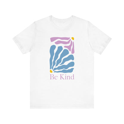 Unisex Be Kind Floral T-shirt / Unisex Jersey Short Sleeve Tee