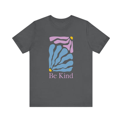 Unisex Be Kind Floral T-shirt / Unisex Jersey Short Sleeve Tee