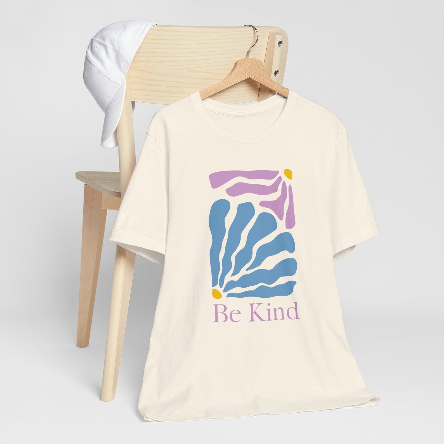 Unisex Be Kind Floral T-shirt / Unisex Jersey Short Sleeve Tee