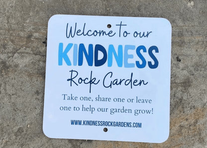 Custom -  Kindness Rock Garden Sign