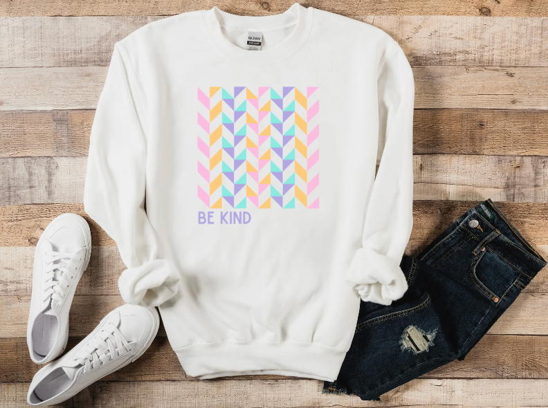 Unisex Be Kind Crewneck Sweatshirt